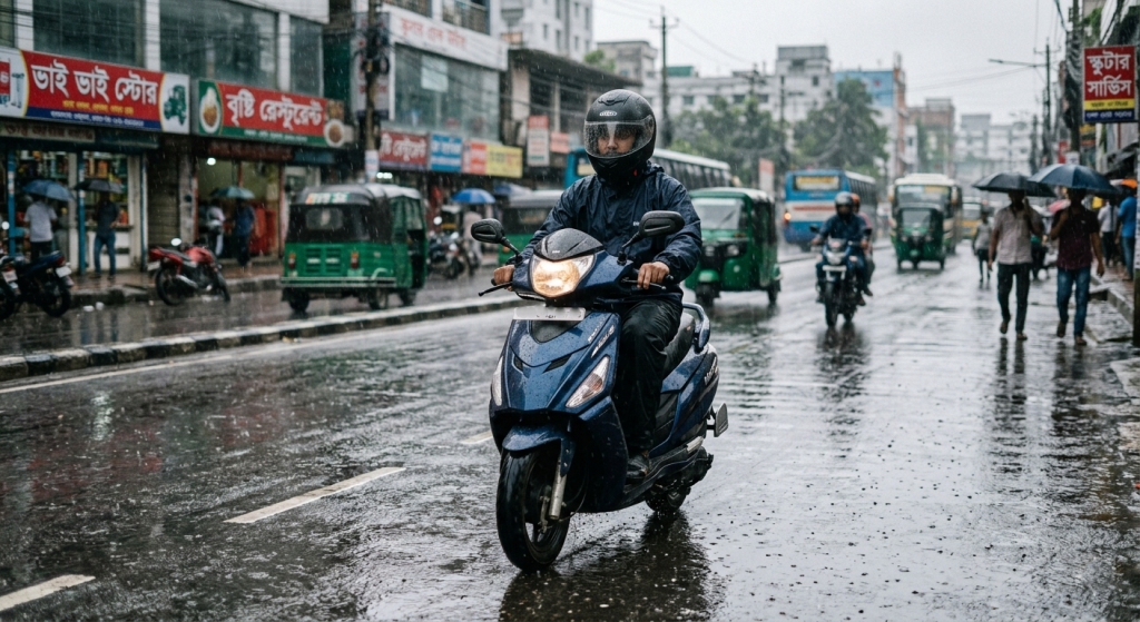 বর্ষাকালে রাইডিং টিপস