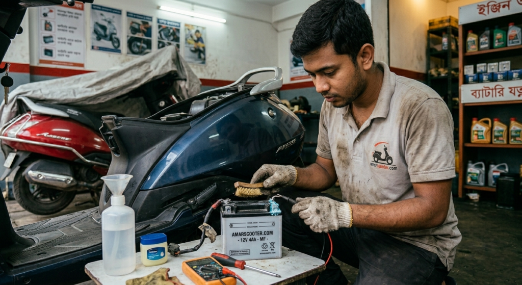 ব্যাটারি মেইনটেন্যান্স