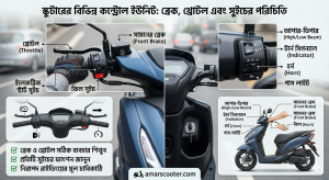 ব্রেক, থ্রোটল এবং সুইচের পরিচিতি