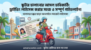 ড্রাইভিং লাইসেন্স করার সহজ ও সম্পূর্ণ গাইডলাইন amarscooter.com