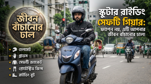 স্কুটার রাইডিং সেফটি গিয়ার amarscooter.com